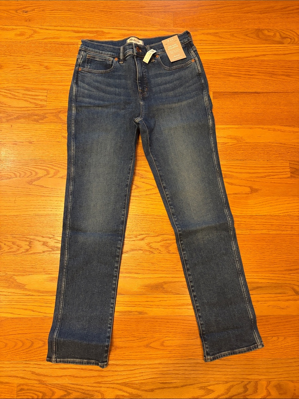 Madewell stovepipe High-Rise Women's Jeans - Dark Blue